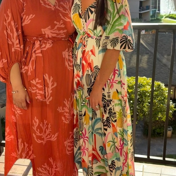 Farm Rio Tropical Print Maxi Dress - Picture 15 of 15